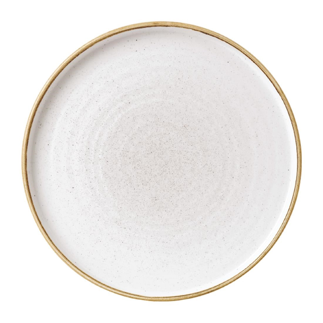 Churchill Stonecast Walled Chefs Plates Barley White 260mm (6 Pack)