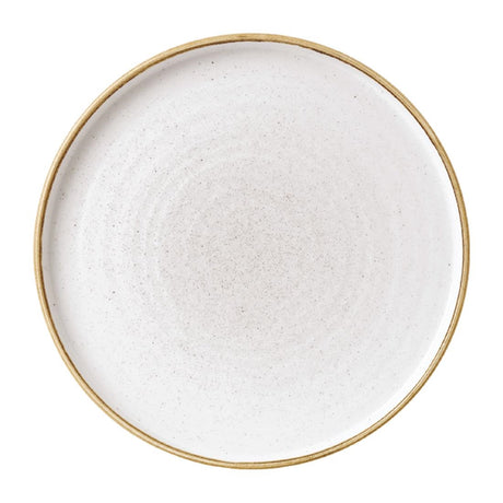 Churchill Stonecast Walled Chefs Plates Barley White 260mm (6 Pack)