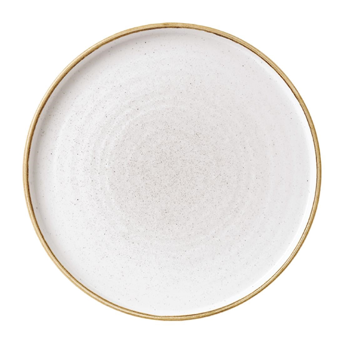 Churchill Stonecast Walled Chefs Plates Barley White 210mm (6 Pack)
