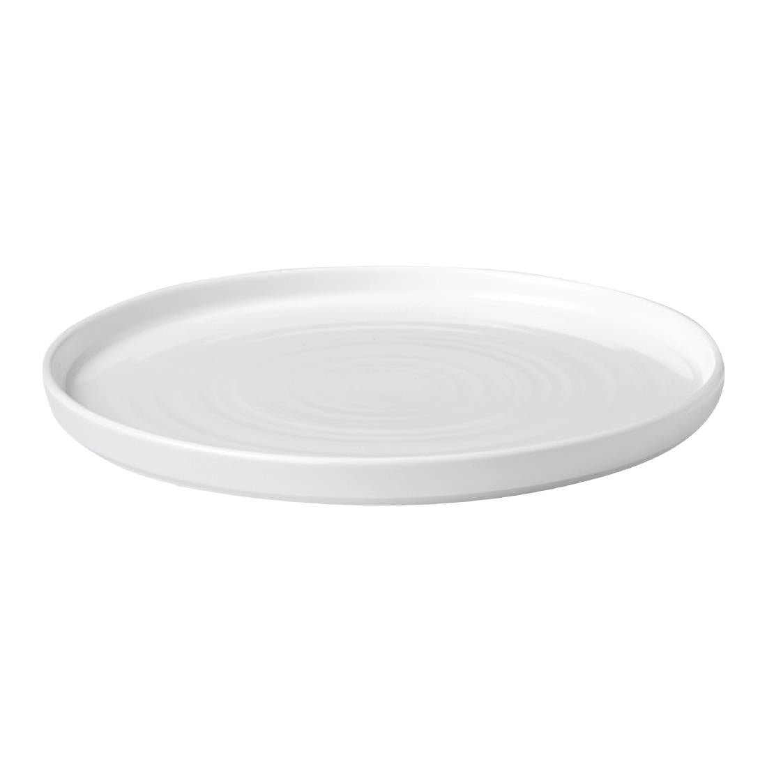 Churchill Chefs' Plates Walled Plates White 210mm (6 Pack)