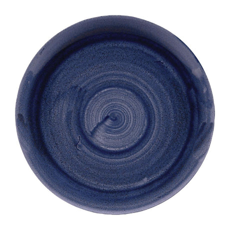 Churchill Stonecast Patina Coupe Plates Cobalt 288mm (12 Pack)