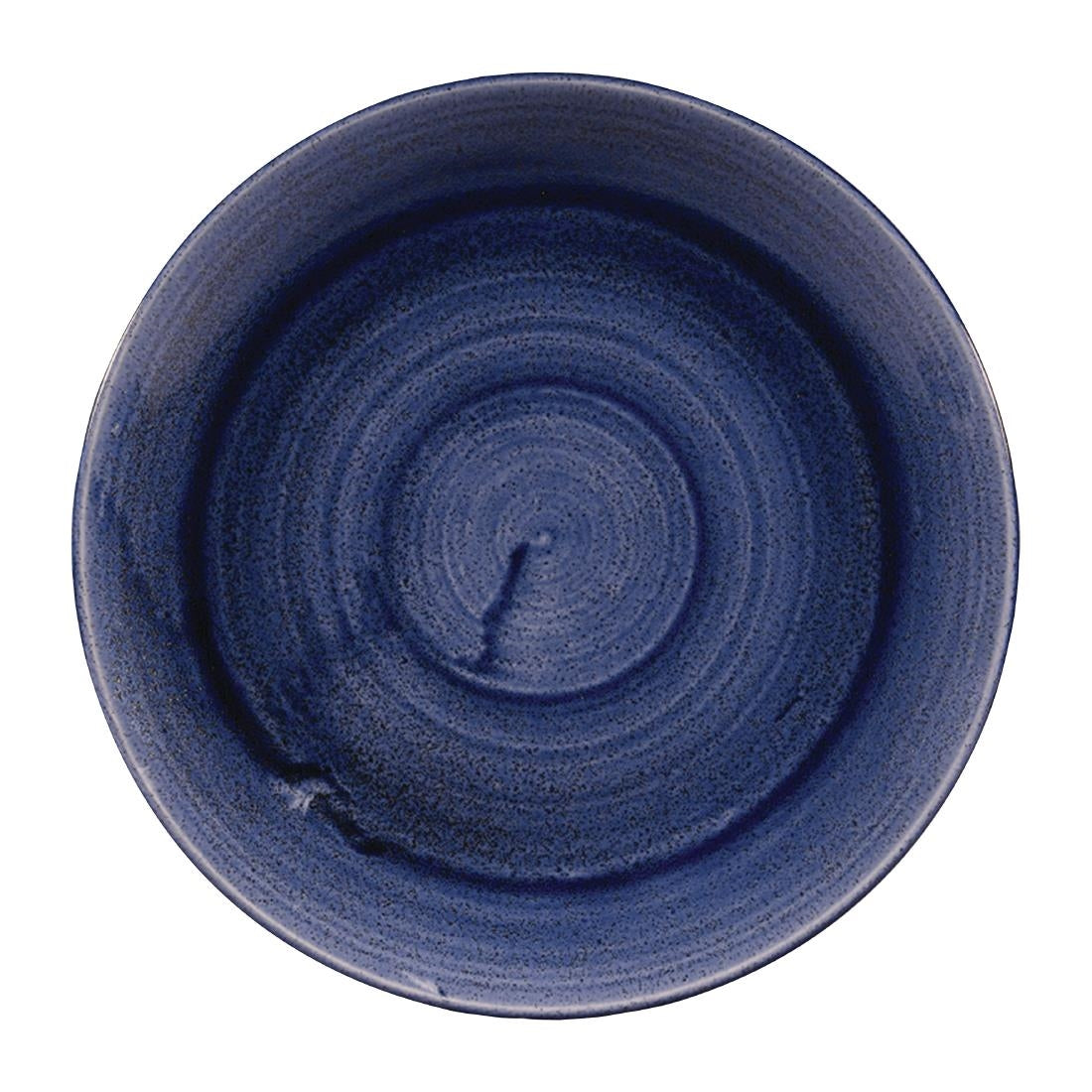 Churchill Stonecast Patina Coupe Plates Cobalt 260mm (12 Pack)