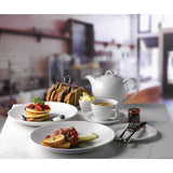 Churchill Isla Centre Print Deep Coupe Plates Topaz Blue 281mm (12 Pack)