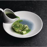 Churchill Isla Centre Print Deep Coupe Plates Topaz Blue 255mm (12 Pack)