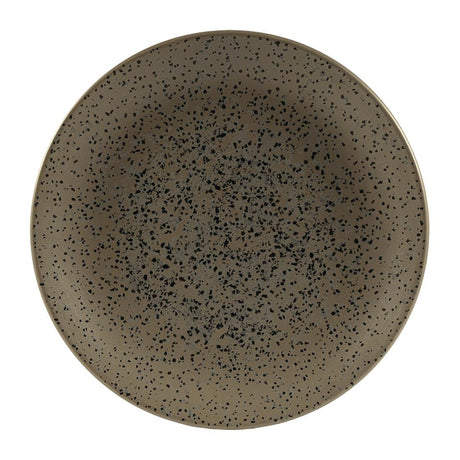 Churchill Menu Shades Caldera Coupe Plates Flint Grey 205mm (6 Pack)