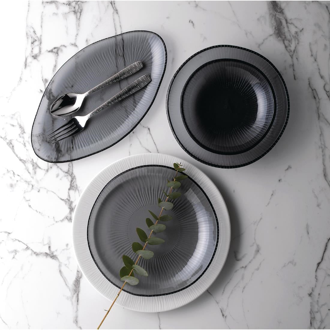 Churchill Bamboo Organic Glasses Plates Dusk 225mm (6 Pack)