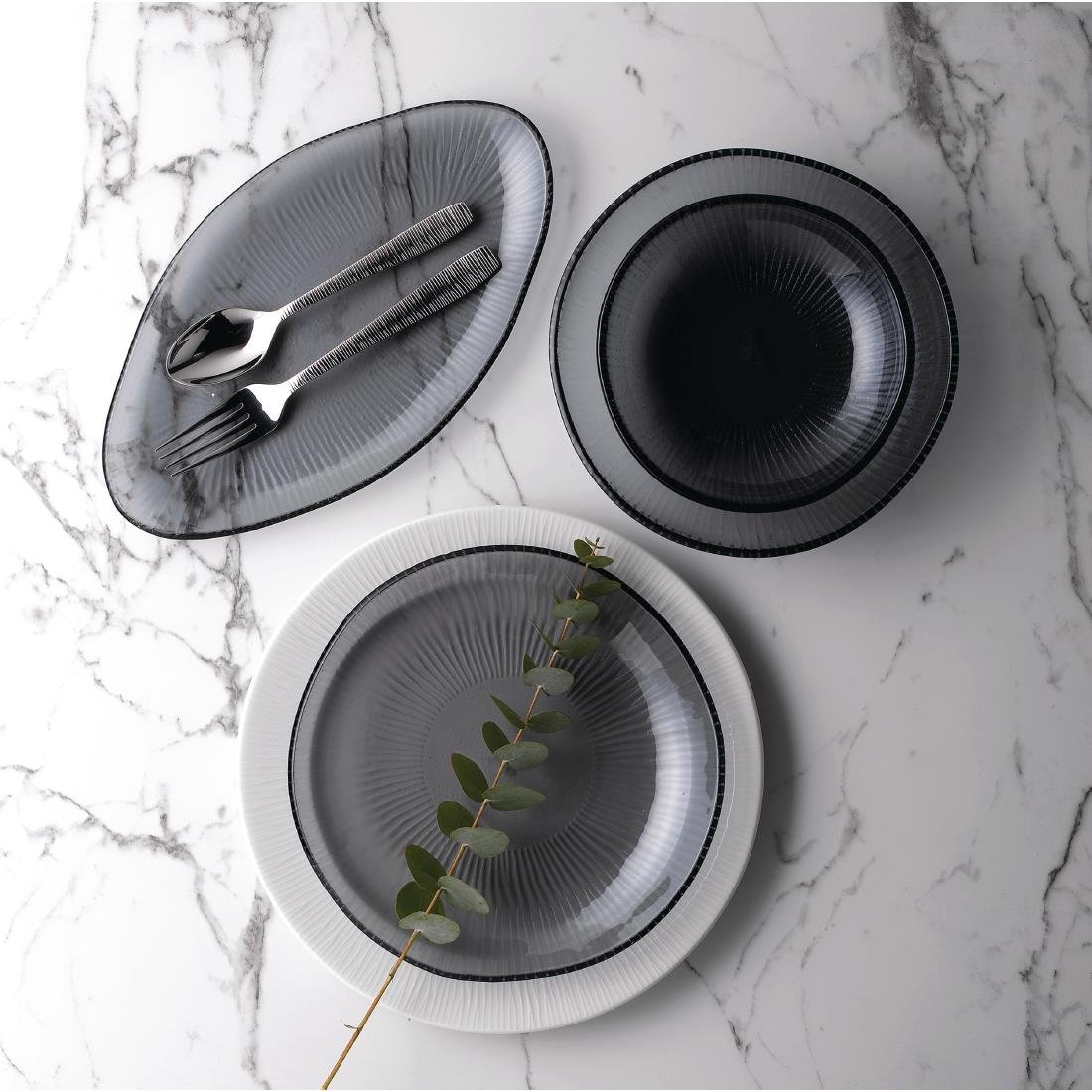 Churchill Bamboo Organic Glasses Bowls Dusk 215mm (6 Pack)