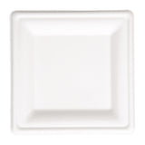 Fiesta Compostable Bagasse Square Plates 159mm (50 Pack)