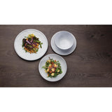 Olympia Raw Recycled Clay Coupe Plates White 280mm (6 Pack)