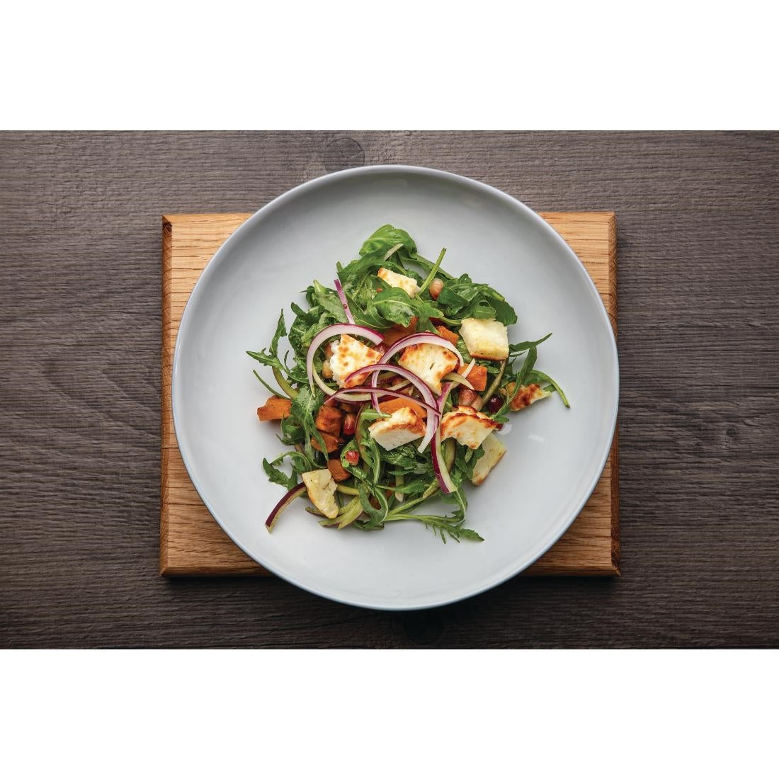 Olympia Raw Recycled Clay Coupe Bowls White 230mm (6 Pack)