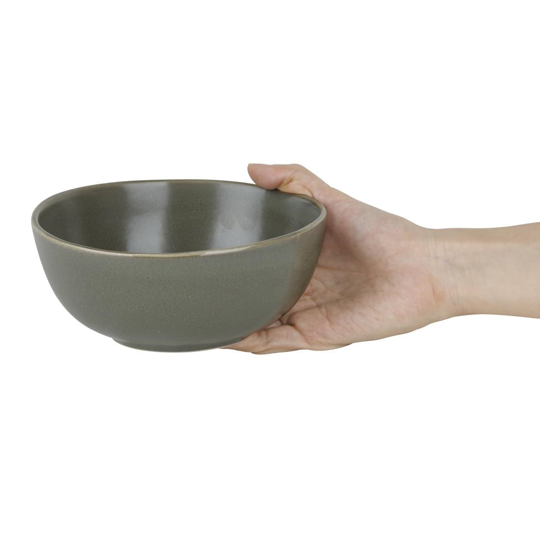 Olympia Build-a-Bowl Deep Bowls Green 150mm (6 Pack)