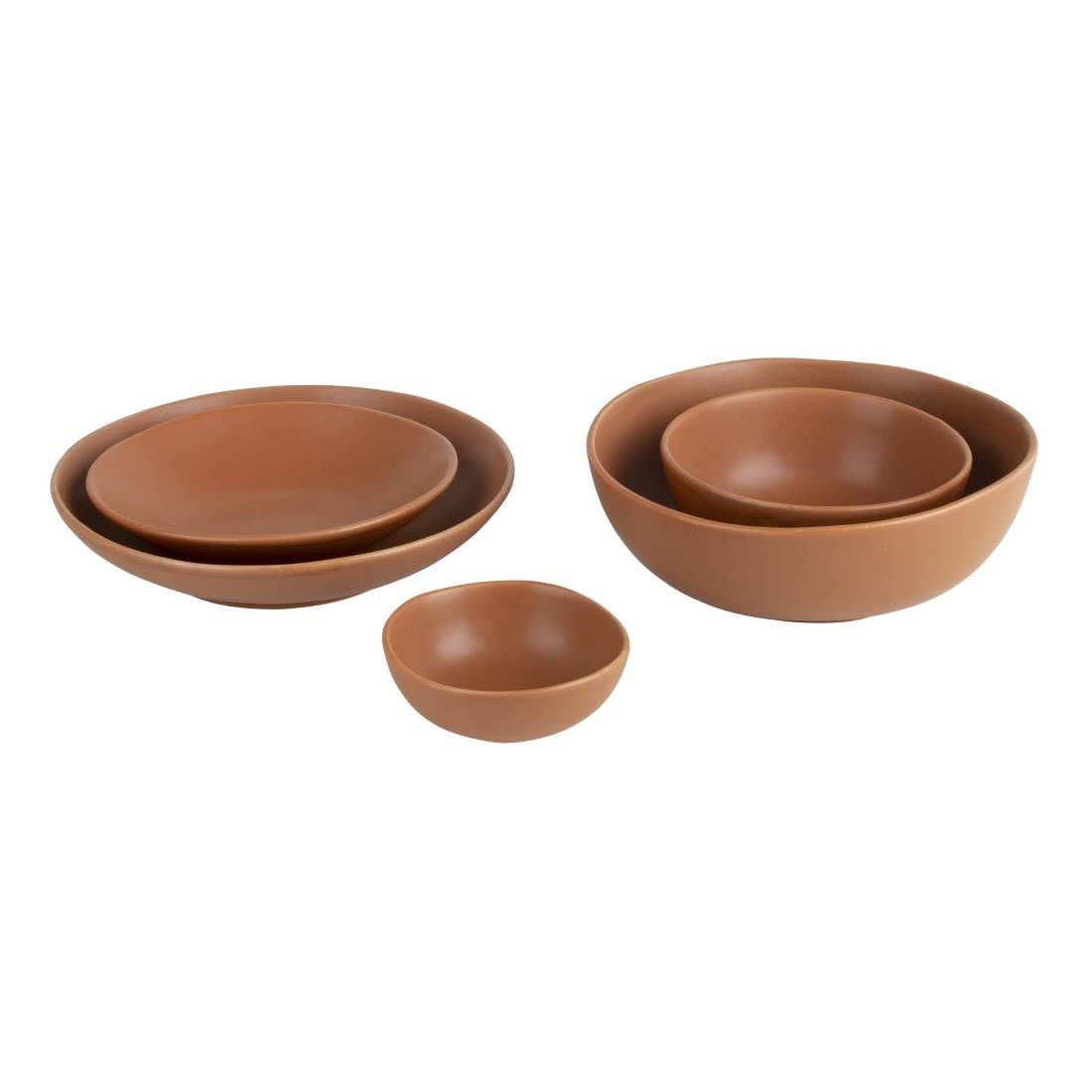 Olympia Build-a-Bowls Deep Bowls Cantaloupe 225mm (4 Pack)