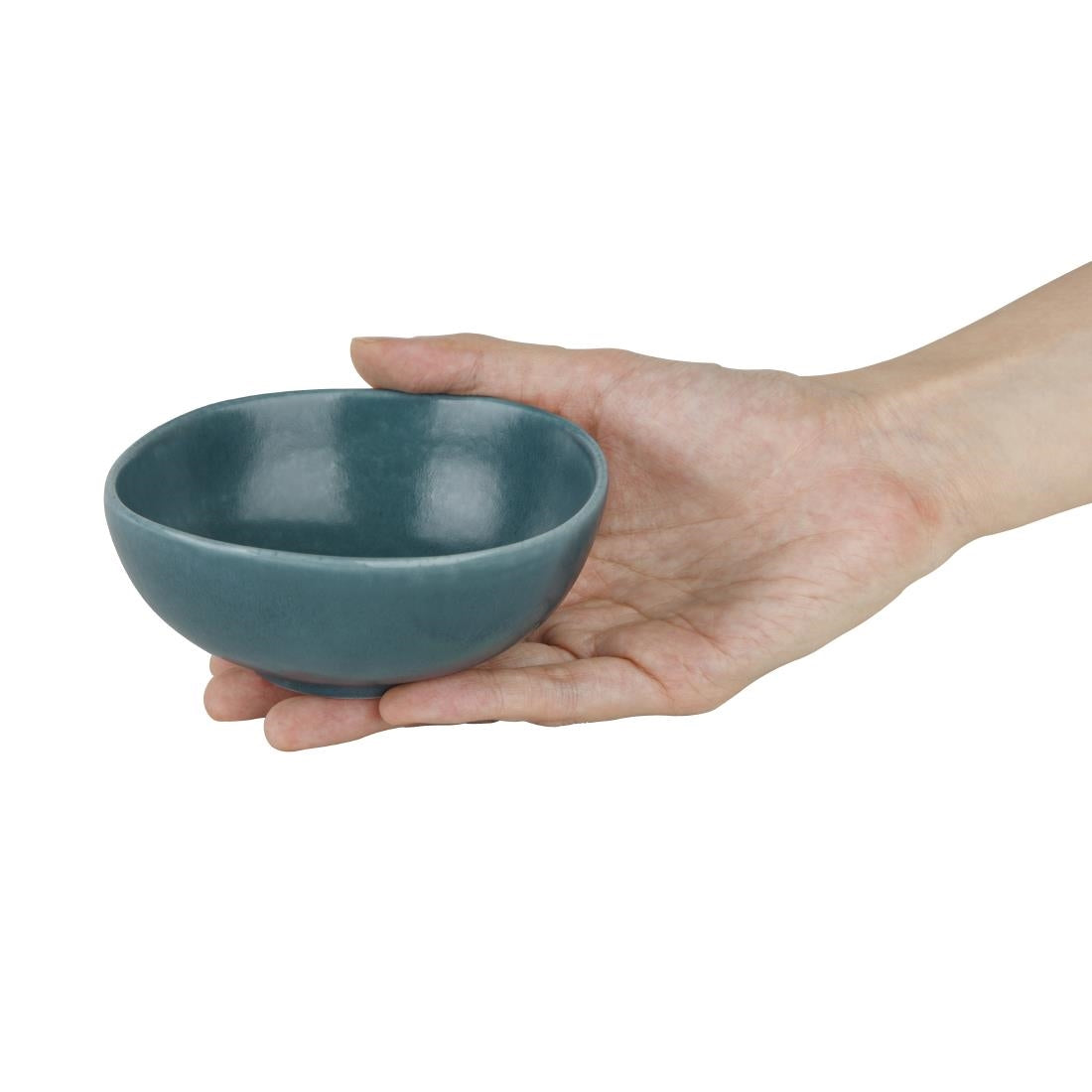 Olympia Build-a-Bowl Deep Bowls Blue 110mm (12 Pack)