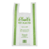 Vegware Compostable PLA Carrier Bags Medium (500 Pack)