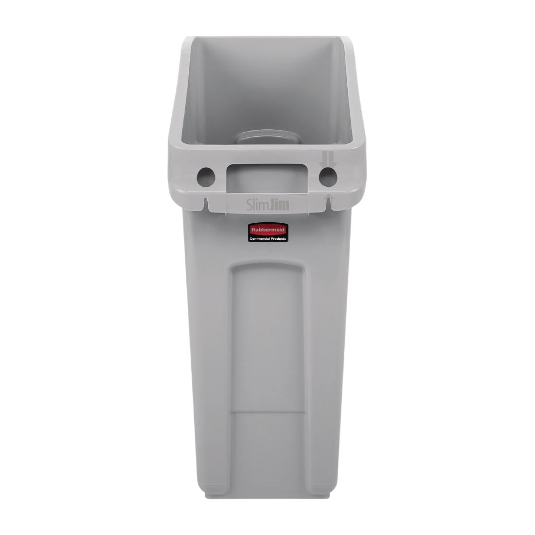 Rubbermaid Slim Jim Under-Counter Bin Grey 49Ltr