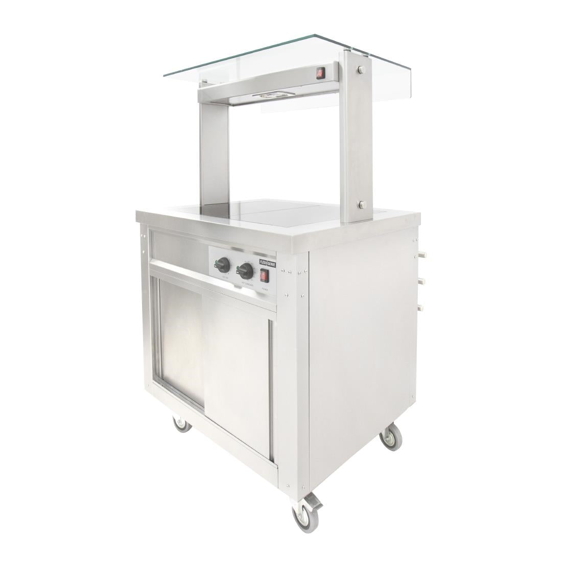 Parry Flexi-Serve Hot Cupboard with Hot Top and Quartz Gantry FS-HT2PACK