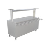 Parry Flexi-Serve Ambient Cupboard with Plain Top & LED Illuminated Gantry FS-A5Pack