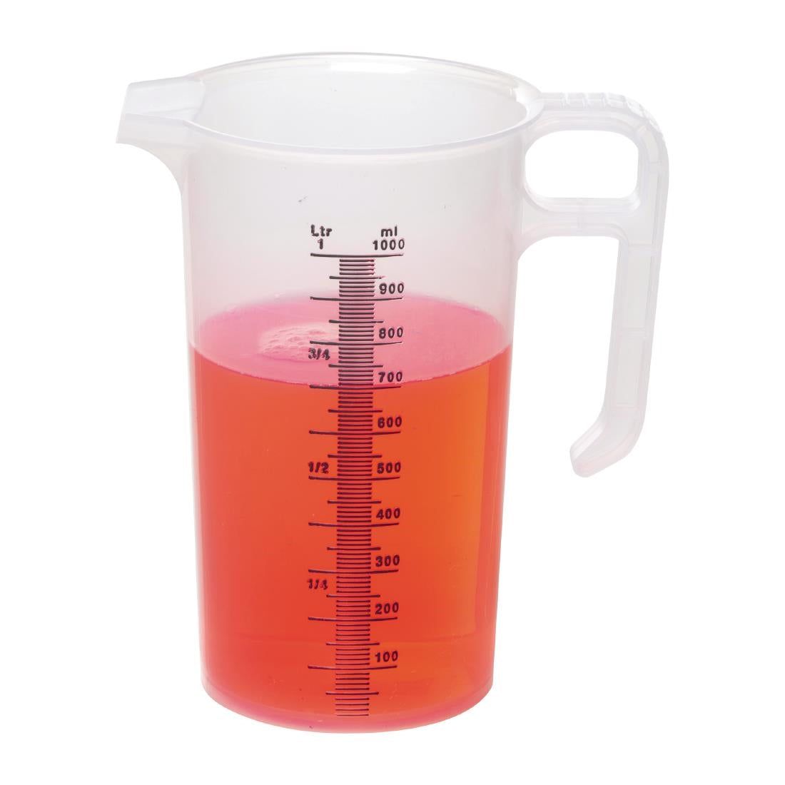 Pro-Measures Polypropylene Measuring Jug 1Ltr