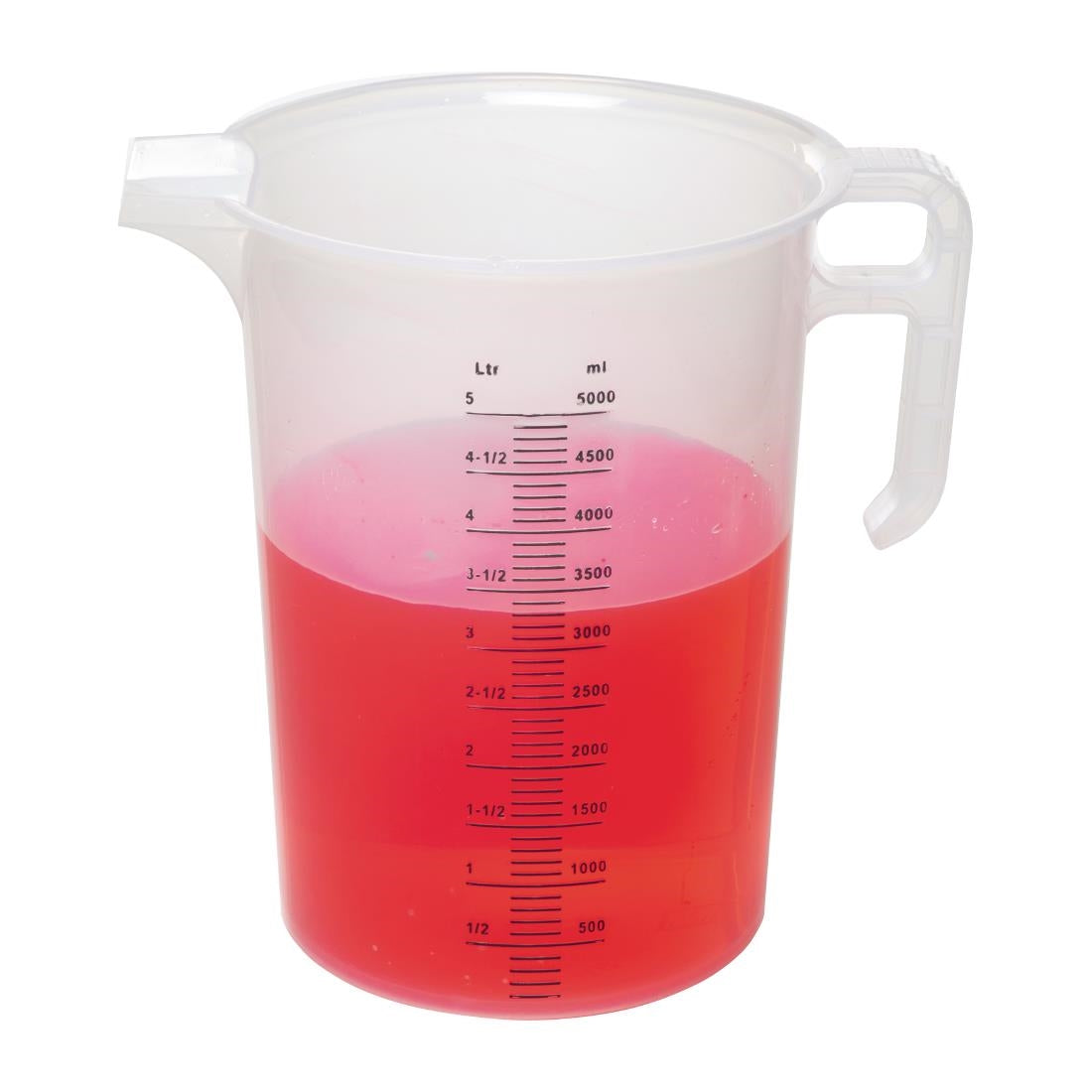 Pro-Measures Polypropylene Measuring Jug 5Ltr