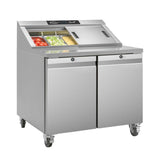 Williams Onyx Double Door Refrigerated Prep Counter 355Ltr CPC2-SS