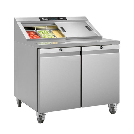 Williams Onyx Double Door Refrigerated Prep Counter 355Ltr CPC2-SS