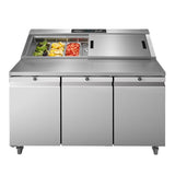 Williams Onyx 3 Door Refrigerated Prep Counter 616Ltr CPC3-SS