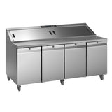 Williams Onyx 4 Door Refrigerated Prep Counter 835Ltr CPC4-SS