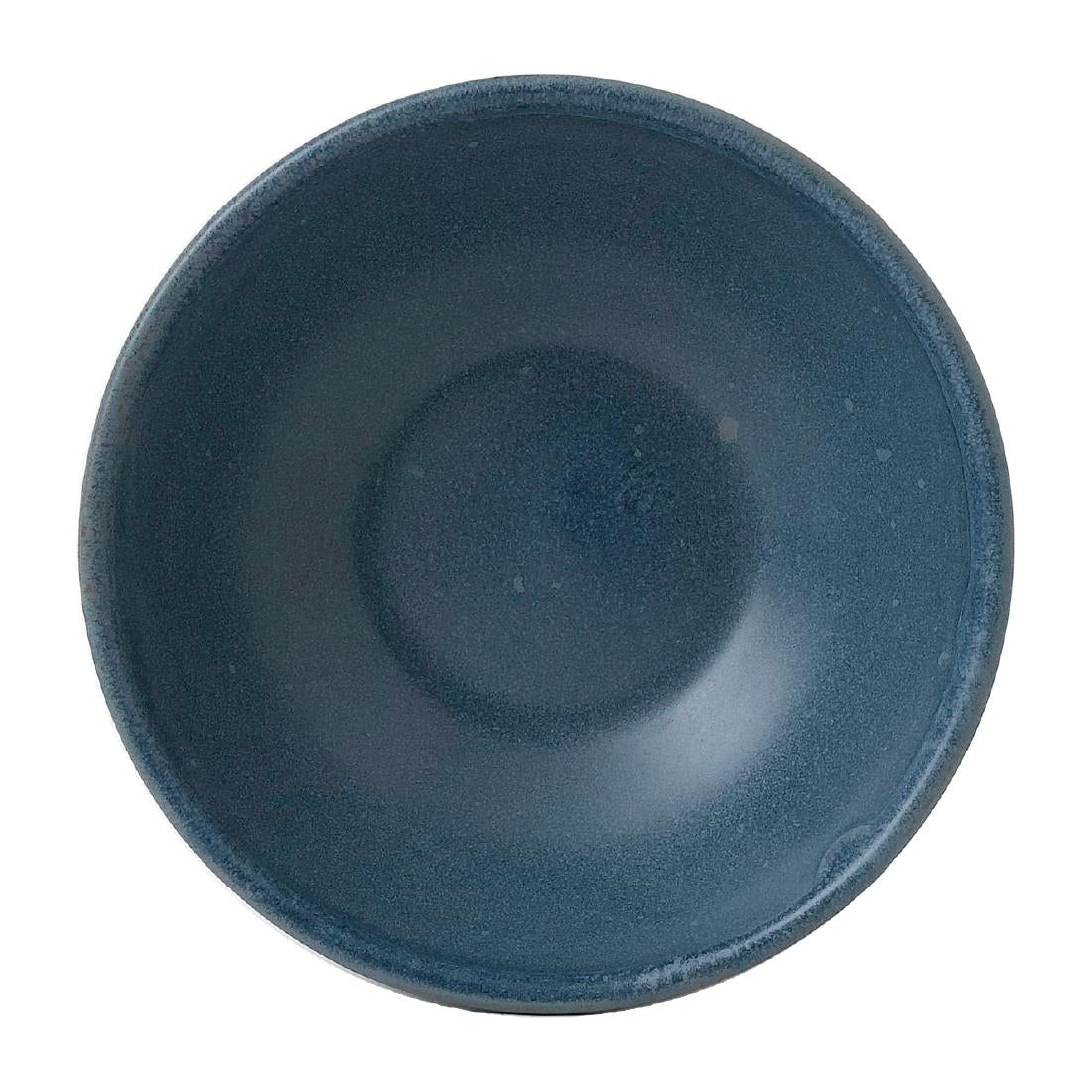 Churchill Super Vitrified Nourish Oslo Contour Shallow Bowls Blue 116mm (12 Pack)