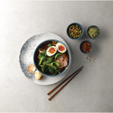 Churchill Super Vitrified Nourish Oslo Blue Deep Bowls 155mm (6 Pack)