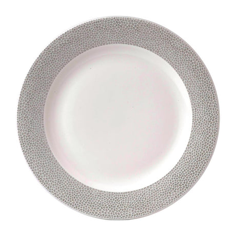 Churchill Isla Spinwash Profile Wide Rim Plates Shale Grey 305mm (12 Pack)