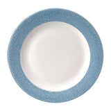 Churchill Isla Spinwash Profile Wide Rim Plates Ocean Blue 305mm (12 Pack)