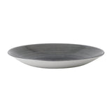 Churchill Stonecast Aqueous Deep Coupe Plates Grey 239mm (12 Pack)