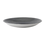 Churchill Stonecast Aqueous Deep Coupe Plates Grey 279mm (12 Pack)