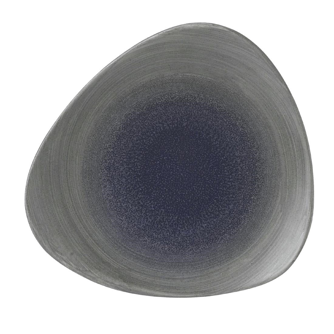 Churchill Stonecast Aqueous Lotus Plates Grey 178mm (12 Pack)
