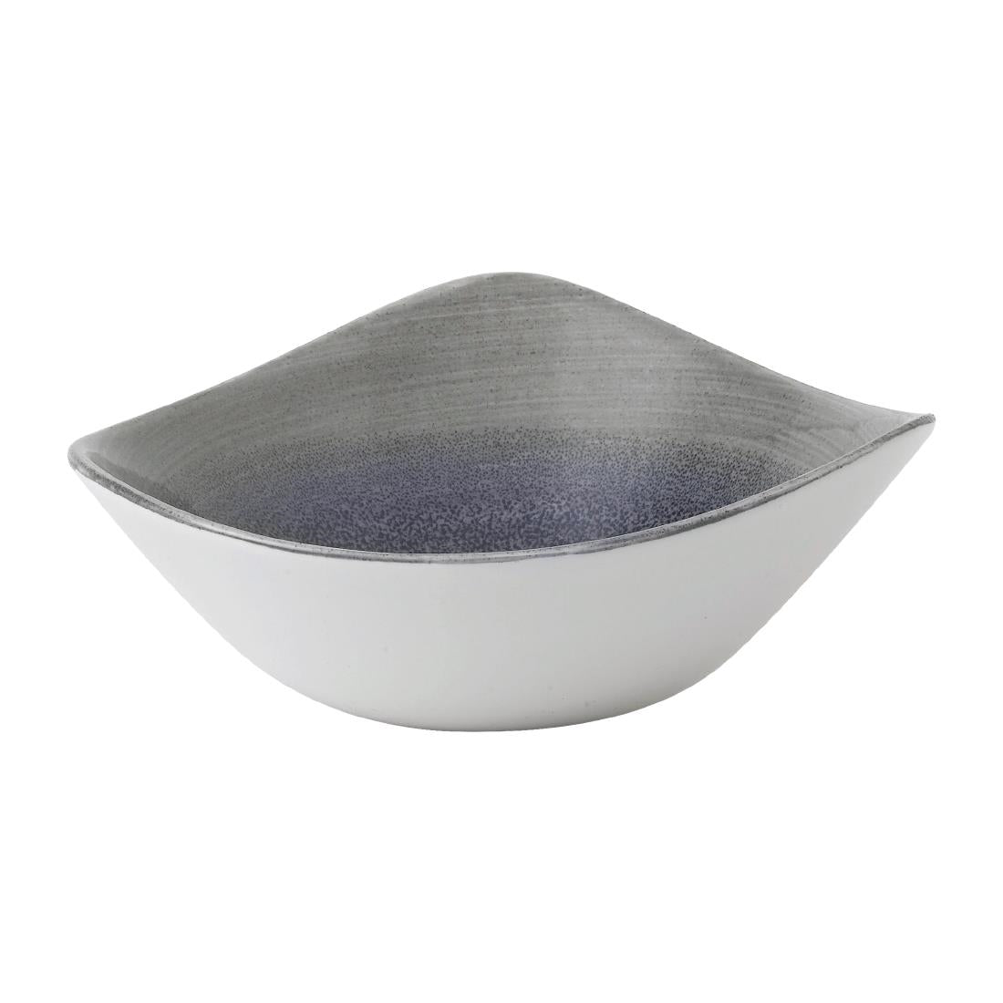 Churchill Stonecast Aqueous Lotus Bowls Grey 178mm (12 Pack)