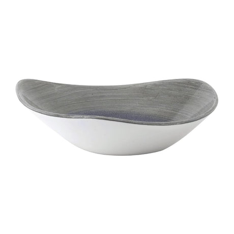 Churchill Stonecast Aqueous Lotus Bowls Grey 229mm (12 Pack)