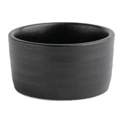 Olympia Cavolo Dipping Dish Textured Black 67mm (12 pack)