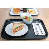 Olympia Kristallon Foodservice Tray Charcoal 350 x 450mm