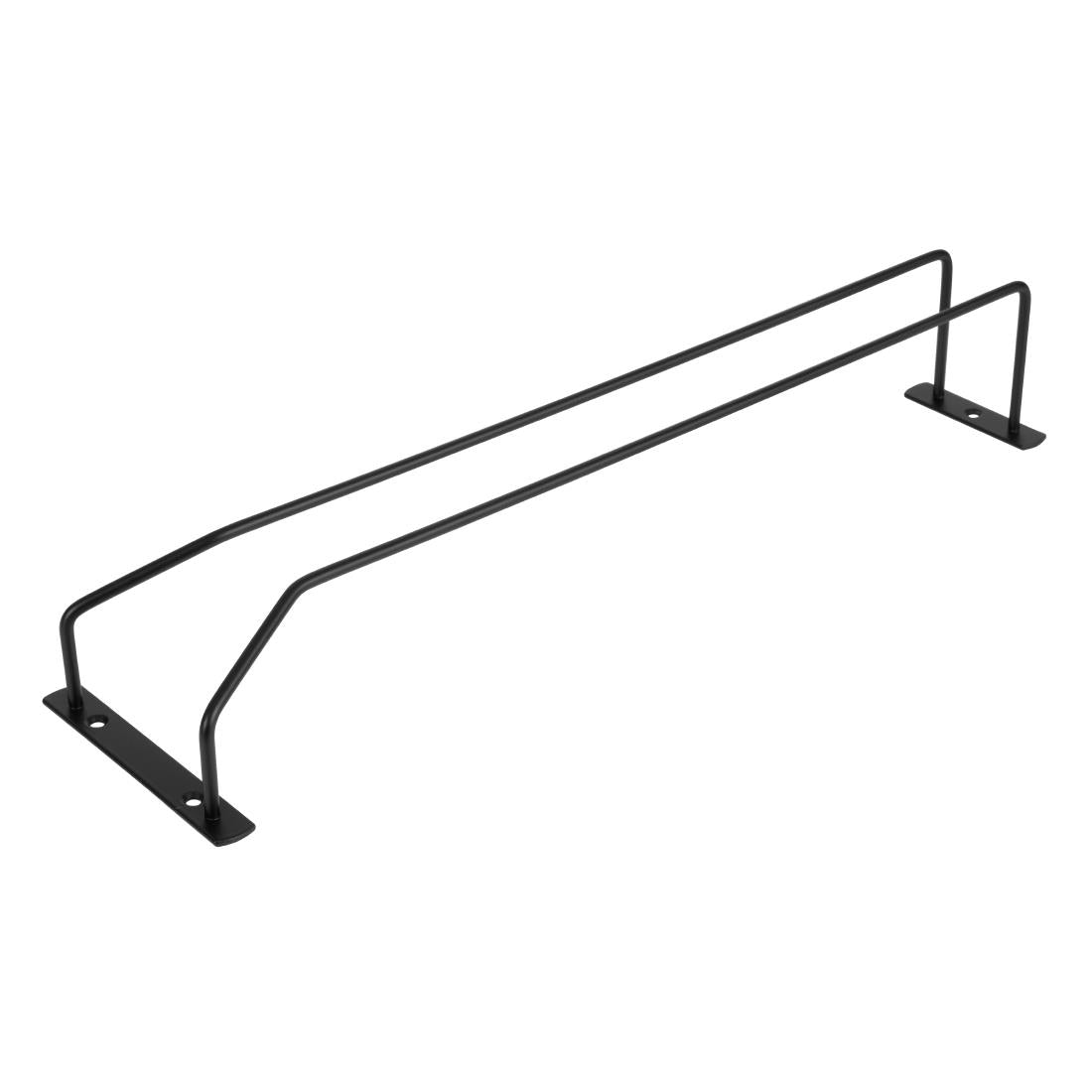 Olympia Wine Glass Rack Black 406mm