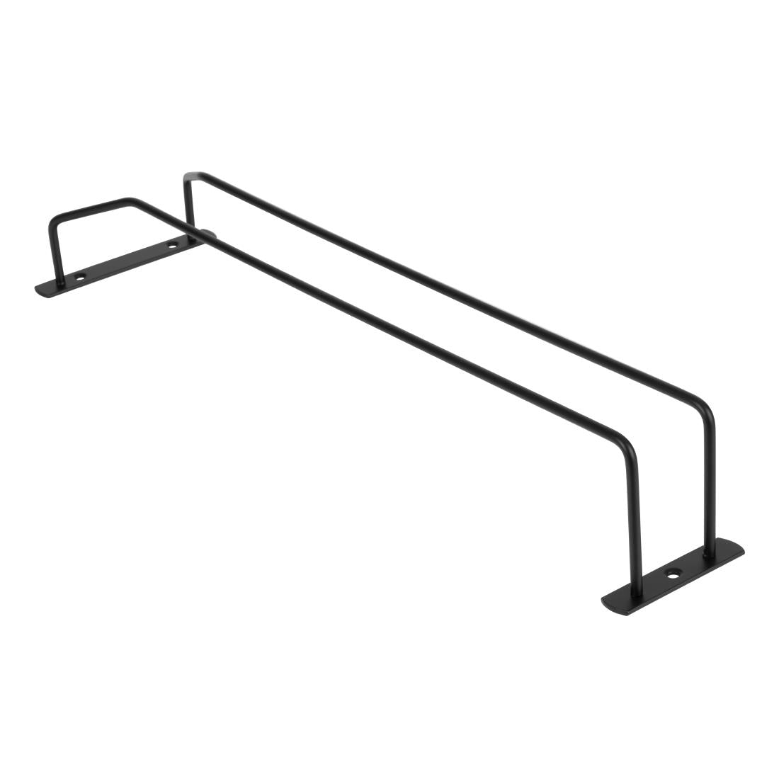 Olympia Wine Glass Rack Black 406mm