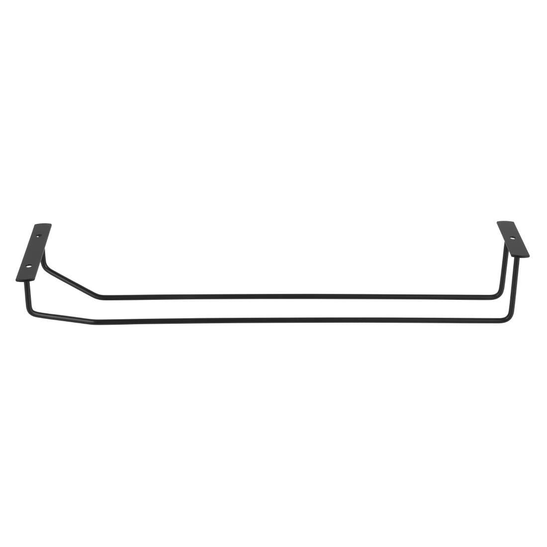 Olympia Wine Glass Rack Black 406mm