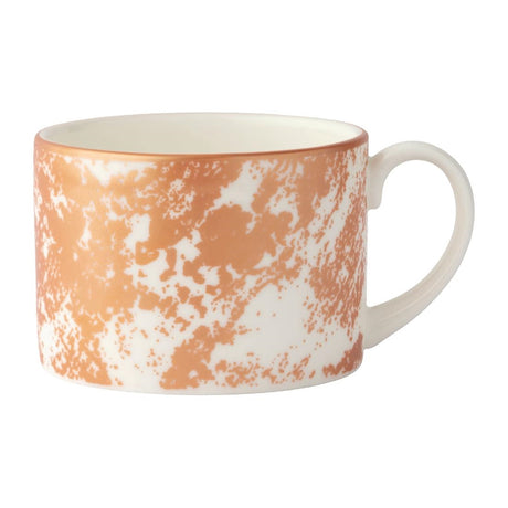 Royal Crown Derby Crushed Velvet Copper Charnwood Cup 220ml (6 Pack)