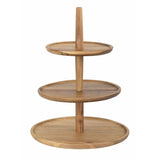 Olympia Acacia 3-Tier Stand 305(Ø) x 395(H)mm