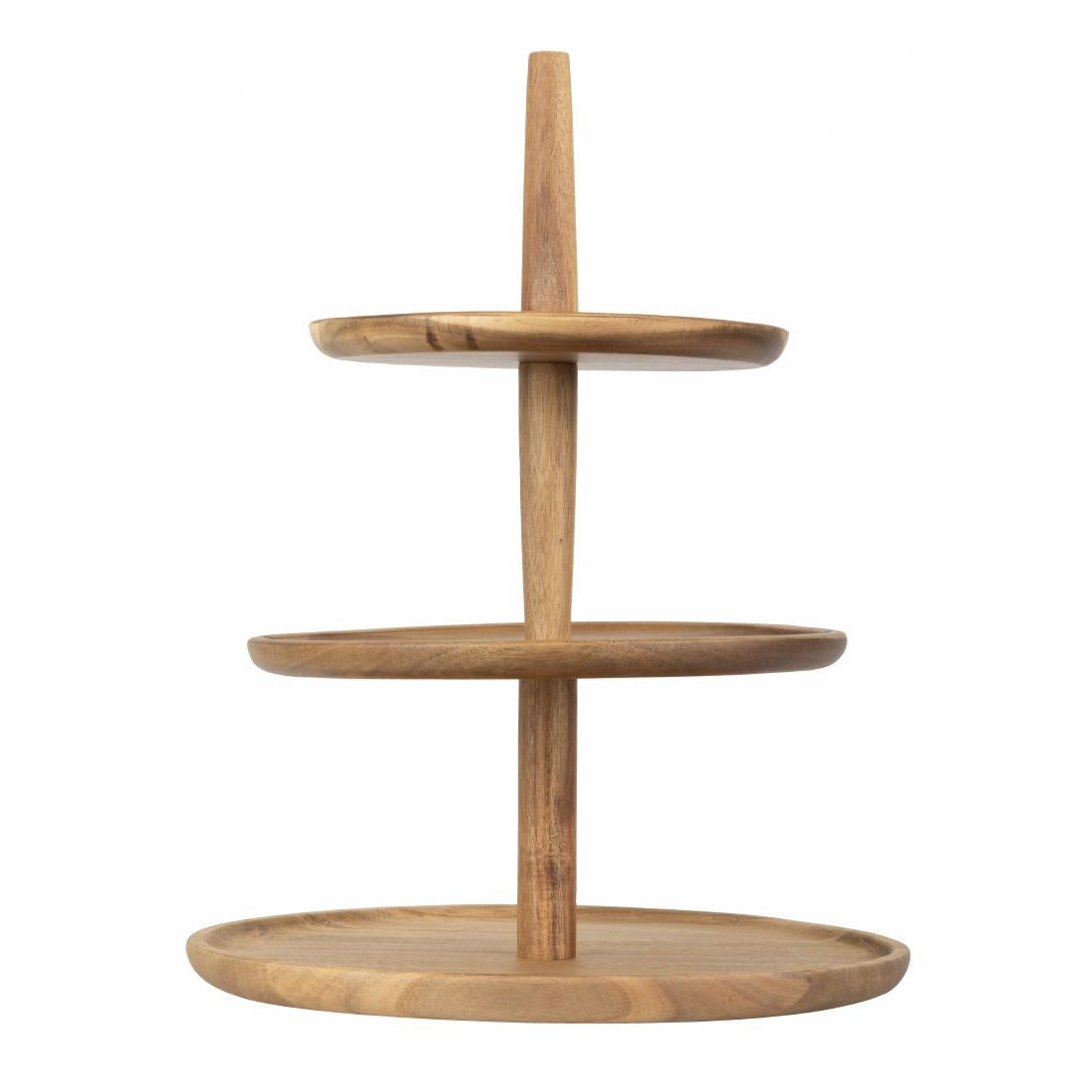 Olympia Acacia 3-Tier Stand 305(Ø) x 395(H)mm