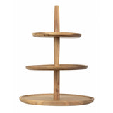 Olympia Acacia 3-Tier Stand 305(Ø) x 395(H)mm