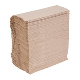 Fiesta Recyclable Recycled Lunch Napkins 32x30cm 1ply Dispenser Fold Kraft (6000 Pack)