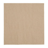 Fiesta Recyclable Recycled Lunch Napkin Kraft 33x33cm 2ply 1/4 Fold (2000 Pack)