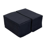 Fiesta Recyclable Lunch Napkins 33x33cm 2ply 1/8 Fold Black (2000 Pack)