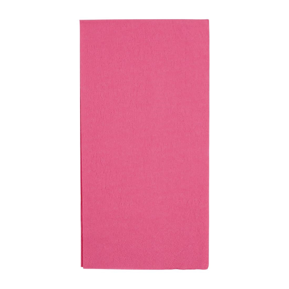 Fiesta Recyclable Dinner Napkin Pink 40x40cm 2ply 1/8 Fold (2000 Pack)