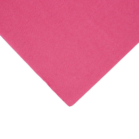 Fiesta Recyclable Dinner Napkin Pink 40x40cm 2ply 1/8 Fold (2000 Pack)